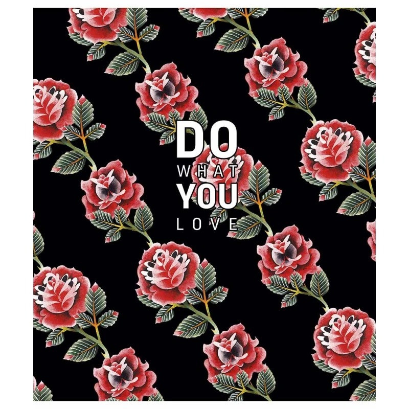 Зошит загальний "Do what you love" 048-3311K-5 в клітинку, 48 аркушів