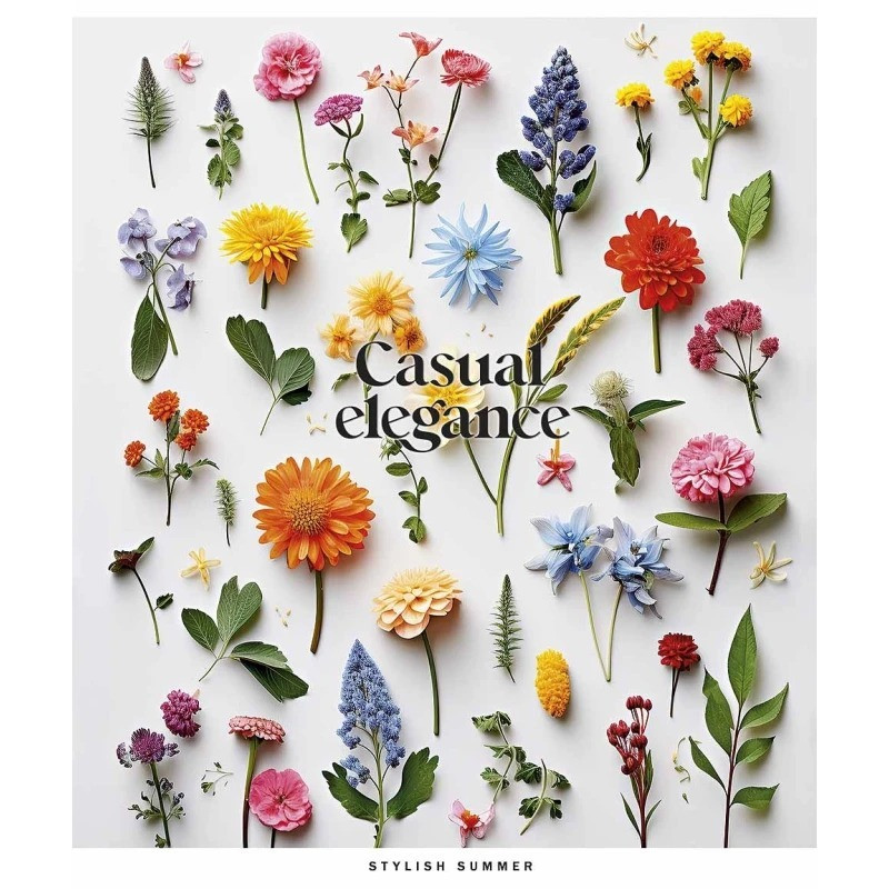 Зошит загальний "Casual elegance" 048-3315K-5 в клітинку, 48 аркушів