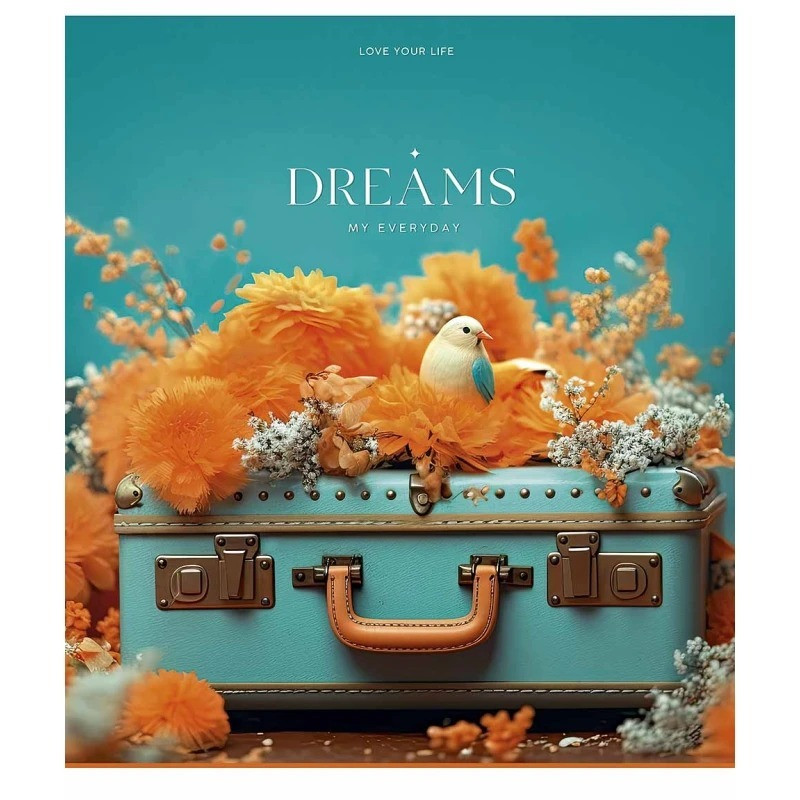 Зошит загальний "My rituals" 048-3356K-5 в клітинку, 48 аркушів