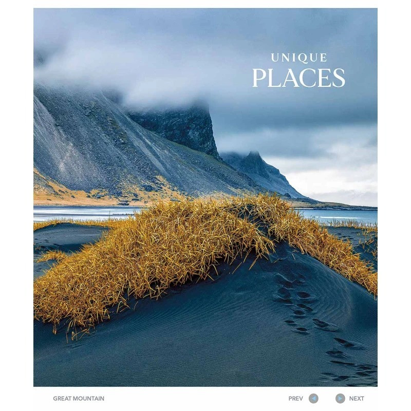 Зошит загальний "Unique places" 048-3377K-4 в клітинку, 48 аркушів