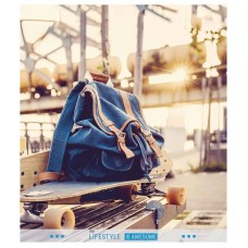 Зошит загальний "Lifestyle" 048-3392K-1 в клітинку, 48 аркушів