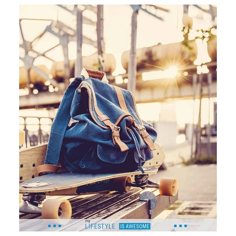 Зошит загальний "Lifestyle" 048-3392K-1 в клітинку, 48 аркушів