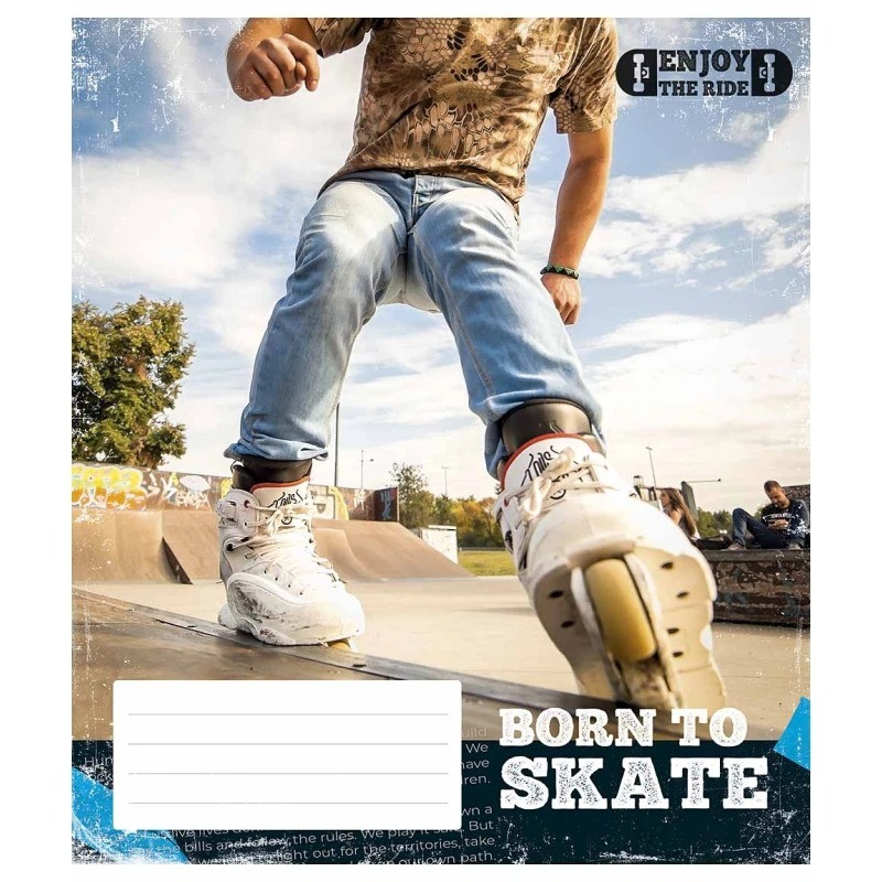 Зошит загальний "Enjoy the ride" 048-3317L-2 у лінію, 48 аркушів