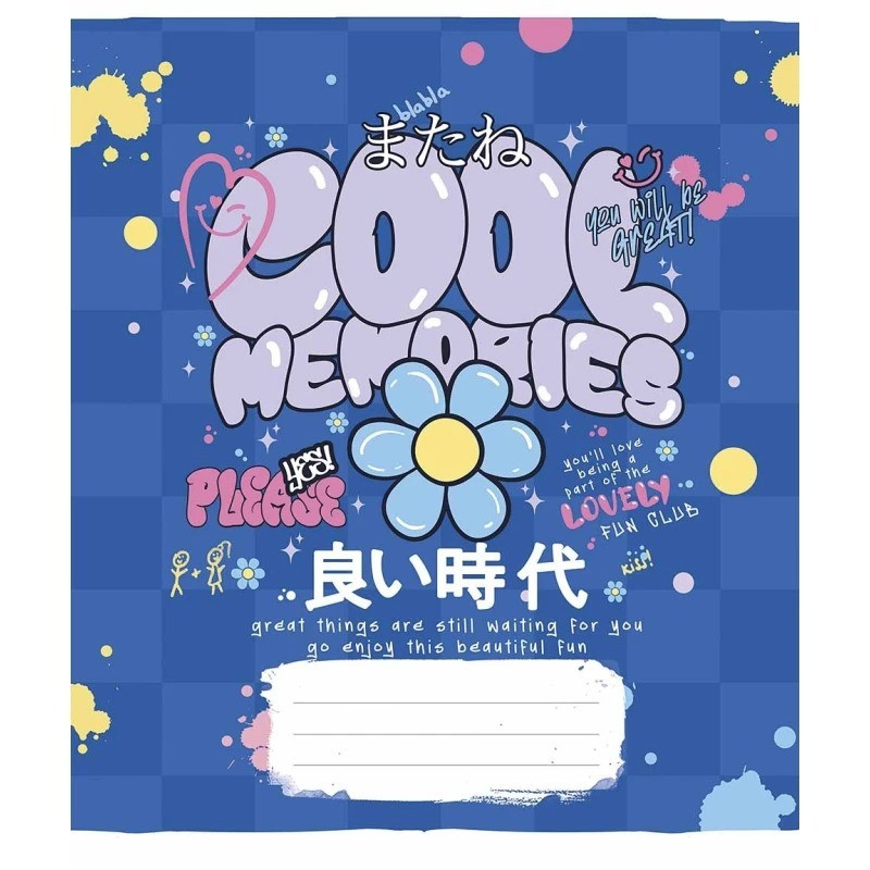 Зошит загальний "Graffiti style" 048-3327L-1 у лінію, 48 аркушів