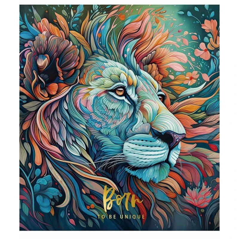 Зошит загальний "Born to be unigue" 060-3299K-1 в клітинку, 60 аркушів