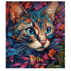 Зошит загальний "Born to be unigue" 060-3299K-2 в клітинку, 60 аркушів