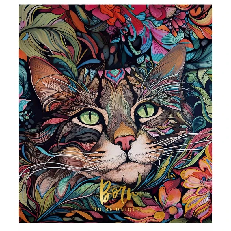 Зошит загальний "Born to be unigue" 060-3299K-5 в клітинку, 60 аркушів