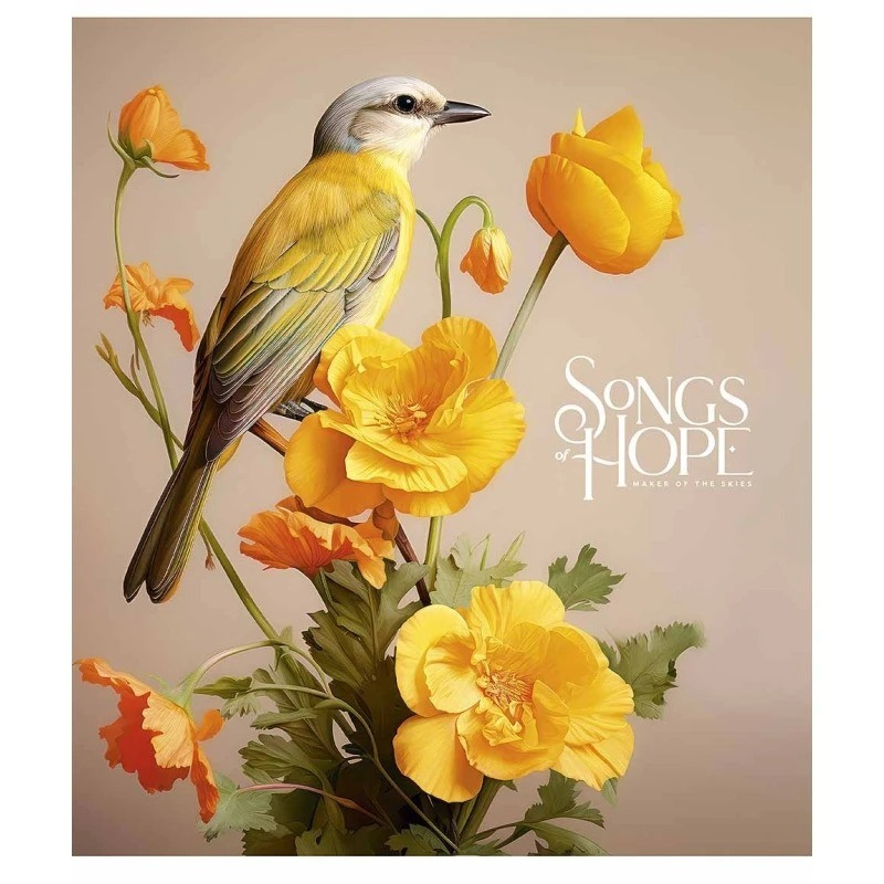 Зошит загальний "Songs of hope" 060-3355K-1 в клітинку, 60 аркушів