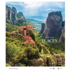 Зошит загальний "Unique Places" 096-3377K-4 в клітинку, 96 аркушів