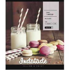 Зошит загальний "Insta life" 096-3389K-4 в клітинку, 96 аркушів