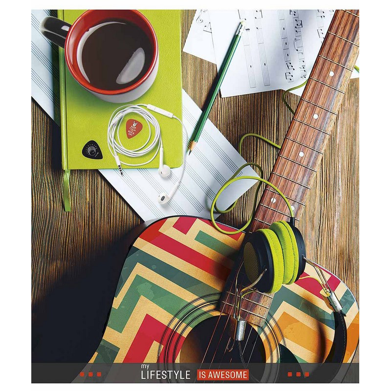 Зошит загальний "Lifestyle is Awesome" 096-3392K-1 в клітинку, 96 аркушів