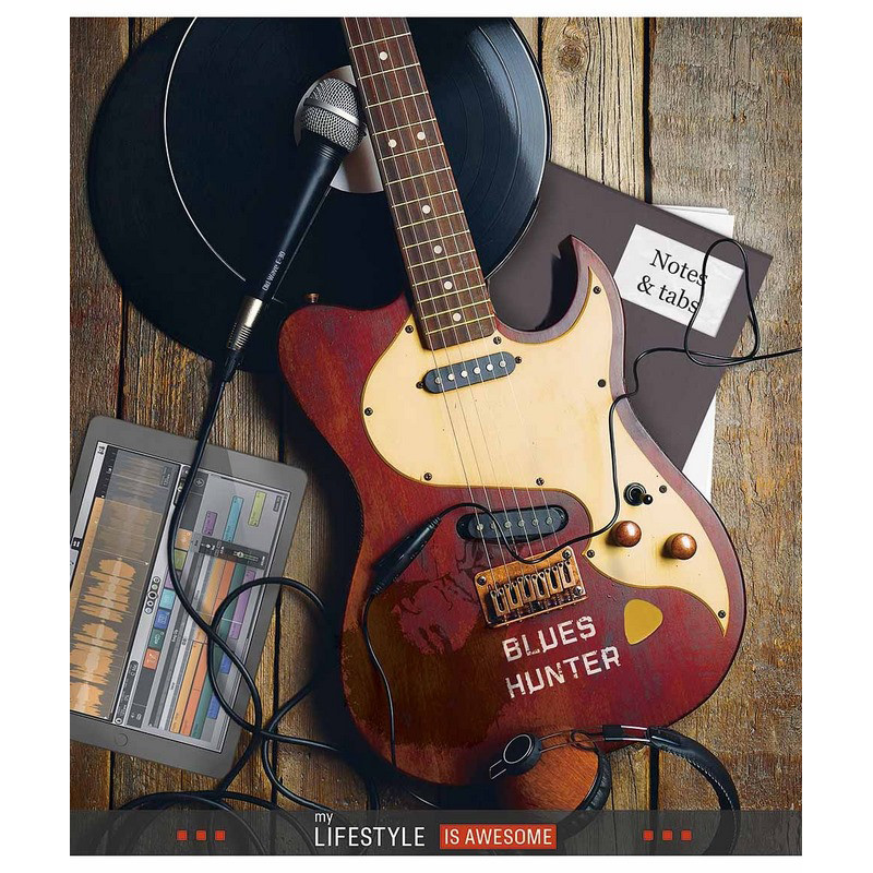 Зошит загальний "Lifestyle is Awesome" 096-3392K-2 в клітинку, 96 аркушів