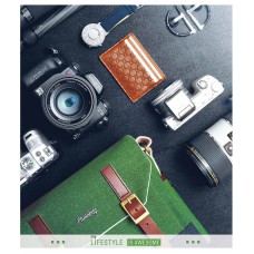 Зошит загальний "Lifestyle is Awesome" 096-3392K-3 в клітинку, 96 аркушів