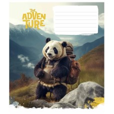 Зошит учнівський "Best adventure" 012-3285K-5 в клітинку, 12 аркушів