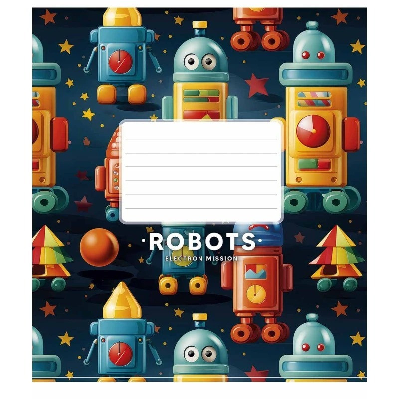 Зошит учнівський "Boys interests" 012-3394K-1 в клітинку, 12 аркушів