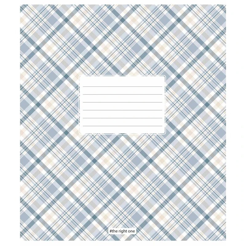 Зошит учнівський "Kube" 012-3387K-2 в клітинку, 12 аркушів