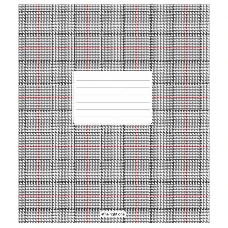 Зошит учнівський "Kube" 012-3387K-3 в клітинку, 12 аркушів