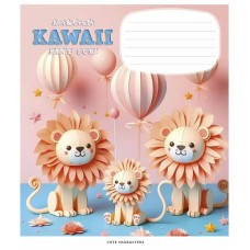 Зошит учнівський "Art & Craft" 012-3398K-2 в клітинку, 12 аркушів