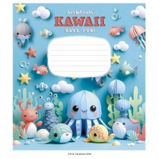 Зошит учнівський "Art & Craft" 012-3398K-5 в клітинку, 12 аркушів