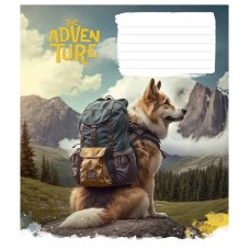 Зошит учнівський "Best adventure" 012-3285L-3 в лінію, 12 аркушів