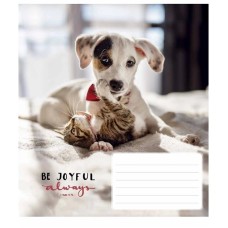 Зошит учнівський "Be joyful always" 012-3263L-3 в лінію, 12 аркушів