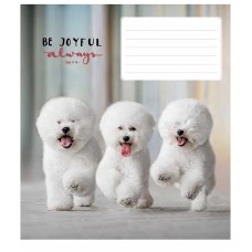 Зошит учнівський "Be joyful always" 012-3263L-4 в лінію, 12 аркушів
