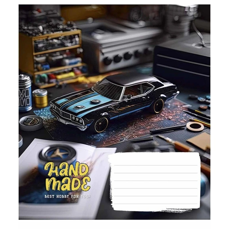 Зошит учнівський "My hobby" 018-3286K-3 в клітинку, 18 аркушів