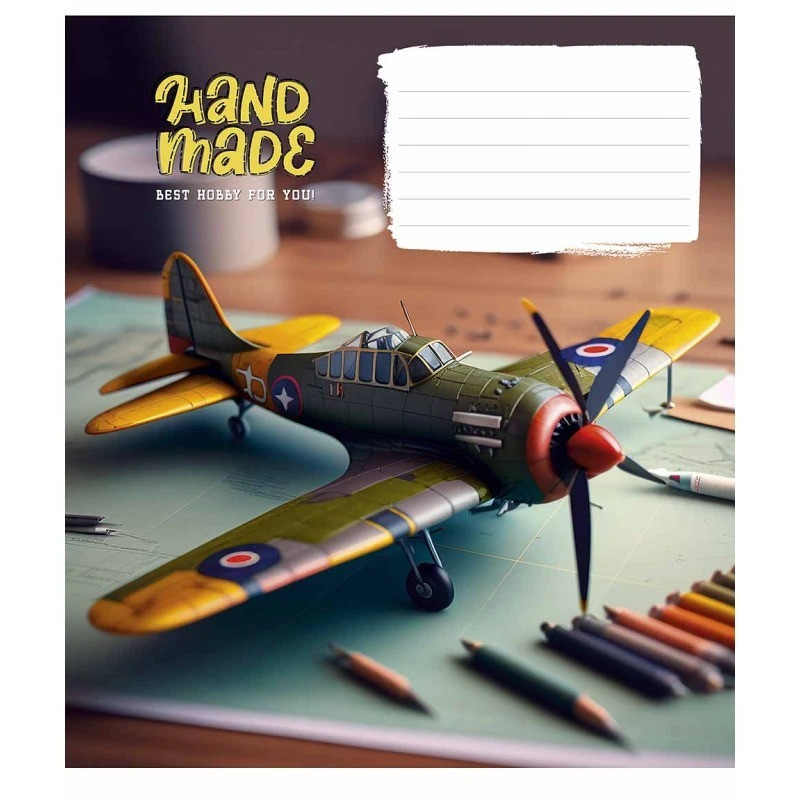 Зошит учнівський "My hobby" 018-3286K-5 в клітинку, 18 аркушів