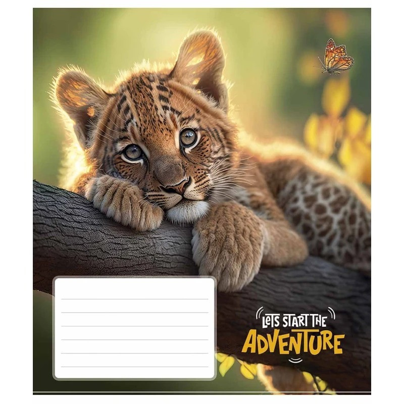 Зошит учнівський "Adventure" 018-3291K-1 в клітинку, 18 аркушів