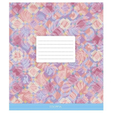 Зошит учнівський "Сolor mania" 018-3386K-1 в клітинку, 18 аркушів