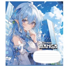 Зошит учнівський "MANGA" 018-3323K-2 в клітинку, 18 аркушів