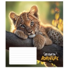 Зошит учнівський "Adventure" 018-3291L-1 в лінію, 18 аркушів