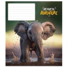 Зошит учнівський "Adventure" 018-3291L-2 в лінію, 18 аркушів