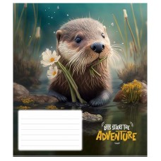 Зошит учнівський "Adventure" 018-3291L-3 в лінію, 18 аркушів