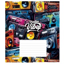 Зошит учнівський "Cool boys club" 018-3334L-3 в лінію, 18 аркушів