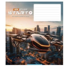 Тетрадь ученическая "Let's start" 018-3411L-3 в линию, 18 листов