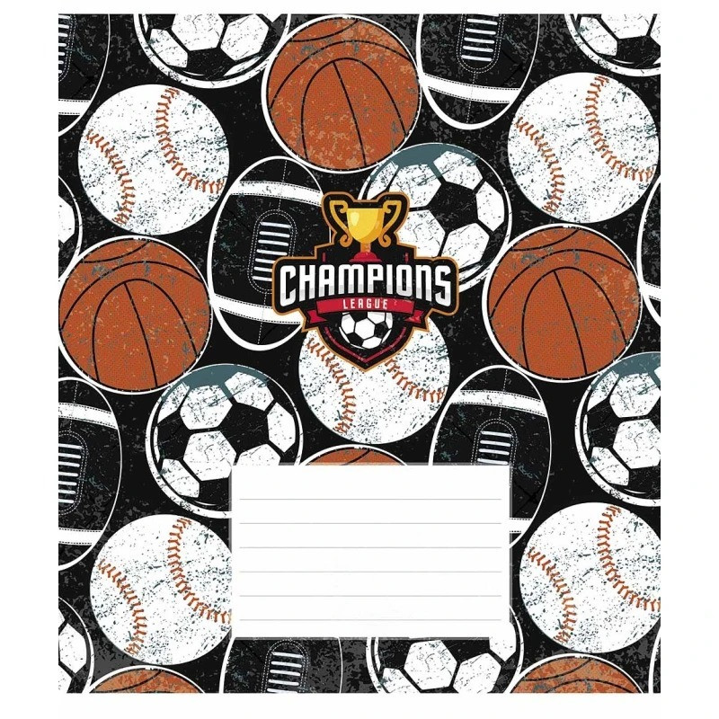 Зошит учнівський "Champions" 024-3342K-1 в клітинку, 24 аркушів