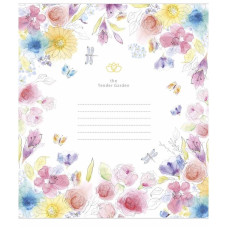 Зошит учнівський "Tender Garden" 024-3378K-5 в клітинку, 24 аркушів