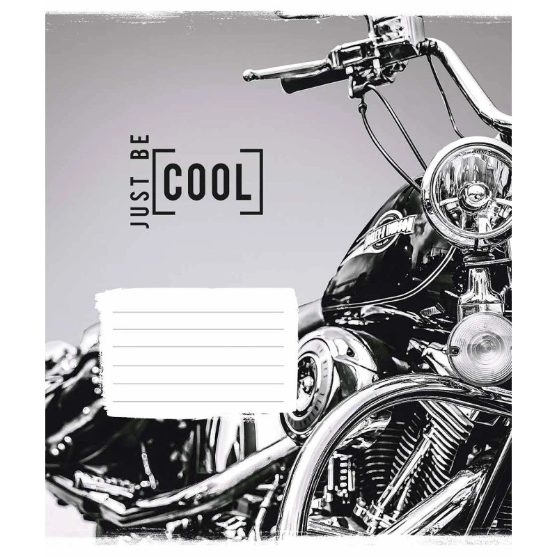 Зошит учнівський "Just be cool" 024-3383K-2 в клітинку, 24 аркушів