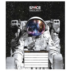 Зошит учнівський "Space singularity" 024-3384K-1 в клітинку, 24 аркушів