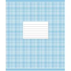 Зошит учнівський "Шотландка" 024-2578K в клітинку, 24 аркушів