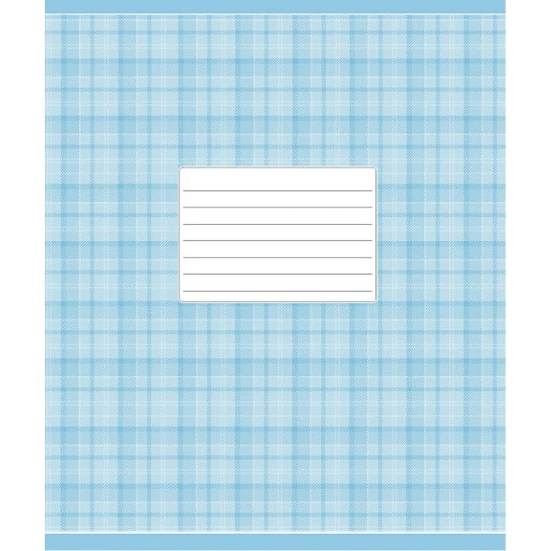 Зошит учнівський "Шотландка" 024-2578K в клітинку, 24 аркушів