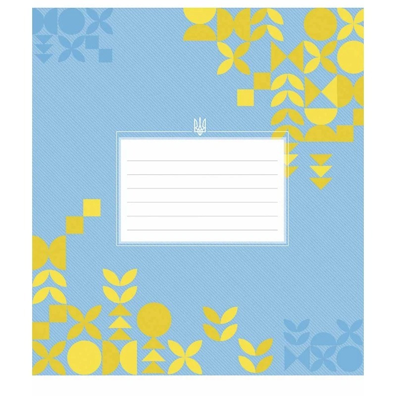 Зошит учнівський "My country" 024-3348K-1 в клітинку, 24 аркушів