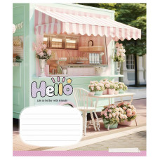 Зошит учнівський "So Cute" 024-3359K-5 в клітинку, 24 аркушів