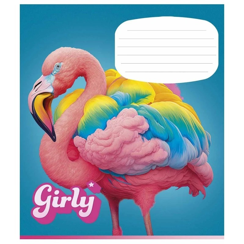 Зошит учнівський "Girly" 024-3330L-5 в лінію, 24 аркушів