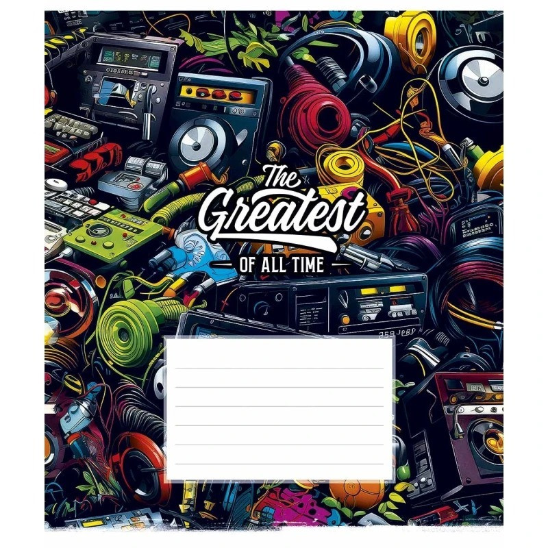 Зошит учнівський "Cool boys club" 024-3334L-1 в лінію, 24 аркушів