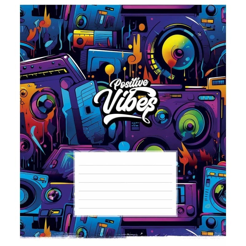 Зошит учнівський "Cool boys club" 024-3334L-2 в лінію, 24 аркушів