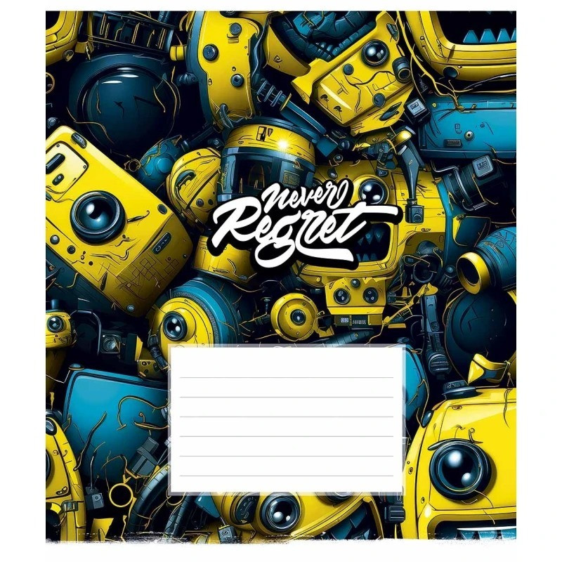 Зошит учнівський "Cool boys club" 024-3334L-5 в лінію, 24 аркушів