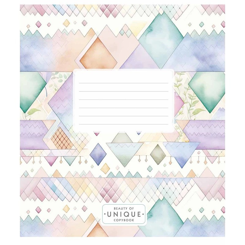 Зошит учнівський "Unique" 024-3372L-2 в лінію, 24 аркушів