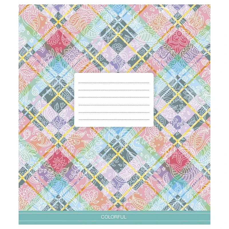 Зошит учнівський "Сolor mania" 024-3386L-5 в лінію, 24 аркушів